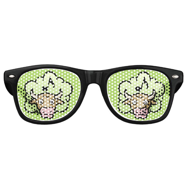 Gafas de sol retro de Personalizado de metano de v (Anverso)