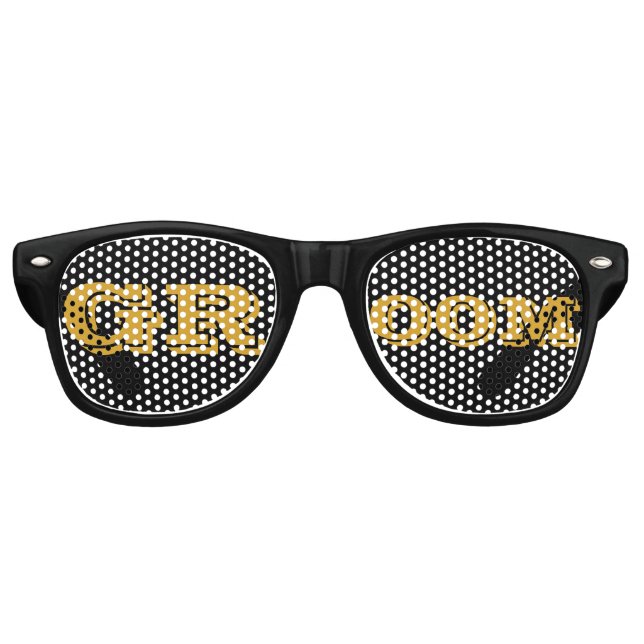 Gafas de sol retro GROOM Gold / Gafas de sol diver (Anverso)