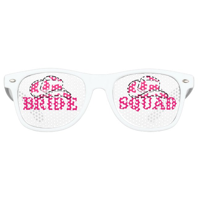 Gafas de sol retro para equipo de novia de último  (Anverso)