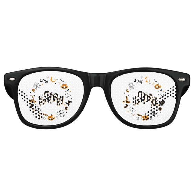 Gafas de sol retro para fiesta de fantasmas espelu (Anverso)
