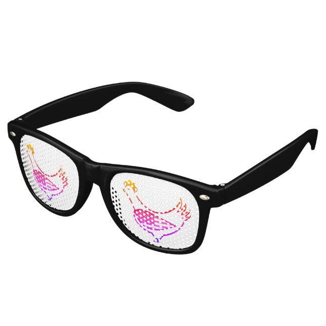 gafas de sol retro para fiestas (Ángulo)