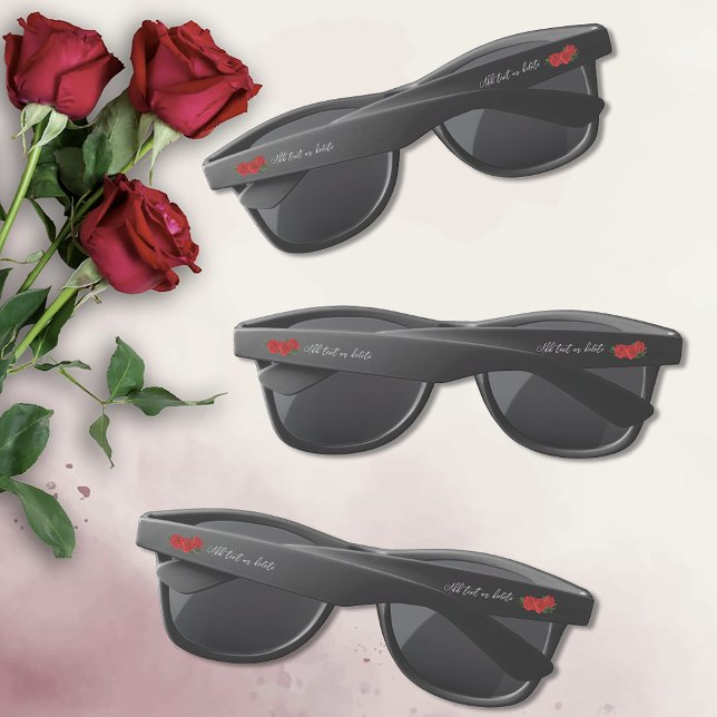 Gafas De Sol Roses rojos blancos negros (Subido por el creador)