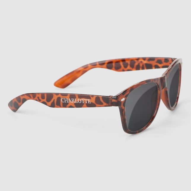 Gafas De Sol Shell de tortuga personalizada (Derecha)