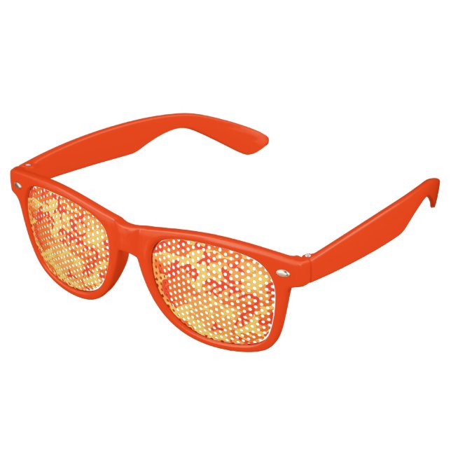 Gafas de sol/ sombras de lente de camo naranja (Ángulo)