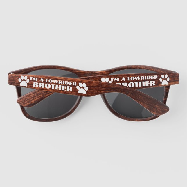 Gafas De Sol Soy un hermano Lowrider (Reverso)