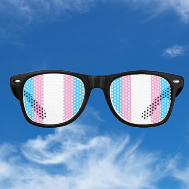 Gafas de sol Trans Pride Lens Party (Subido por el creador)