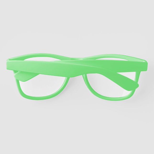 Gafas De Sol Transparencia verde (Reverso)