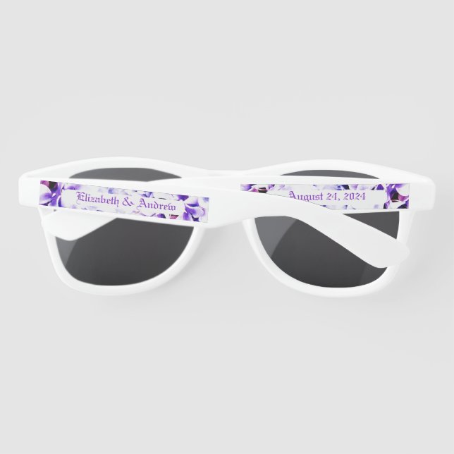 Gafas De Sol Violetas elegantes (Reverso)