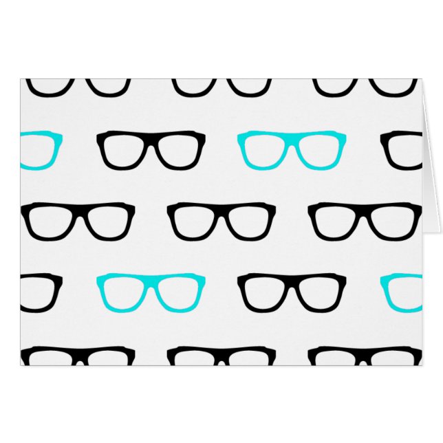 gafas geeky geek azul (Anverso (Horizontal))