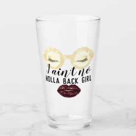 Gafas maquillaje eyelash rosa chica poder beso mis