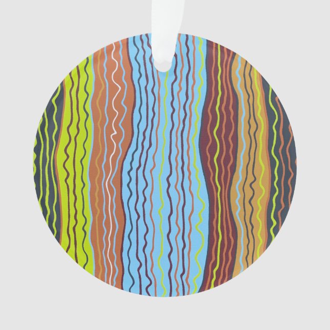 Gafas modernas 4 Ornamento acrílico (Anverso)