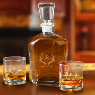 Gafas monogramas y deflector de Whisky