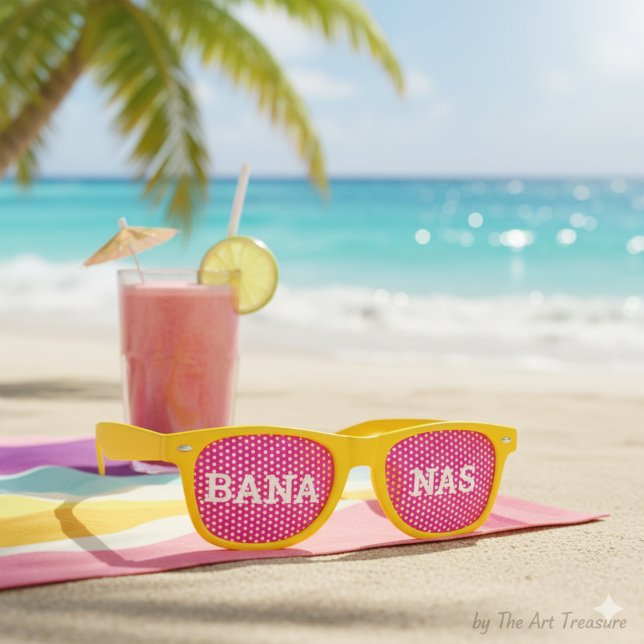 Gafas retro de BANANAS / Gafas de sol divertidas p (Subido por el creador)