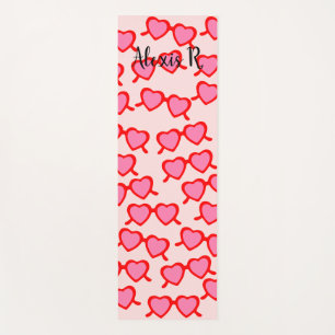 Gafas rosas personalizadas Yoga Mat