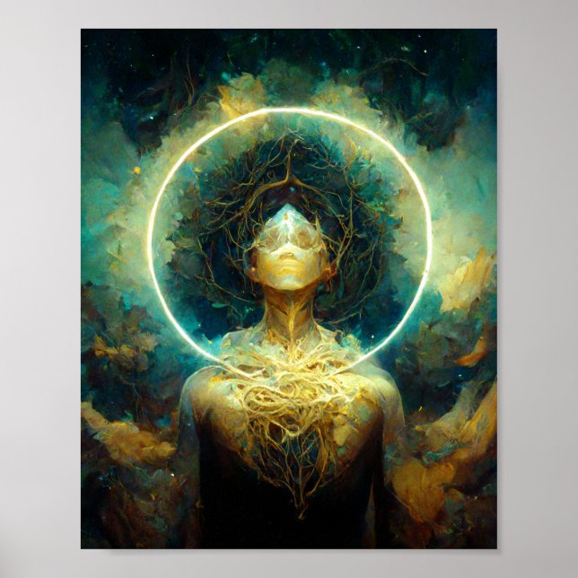 Gaia Ultima Fantasy Poster de arte (Frente)