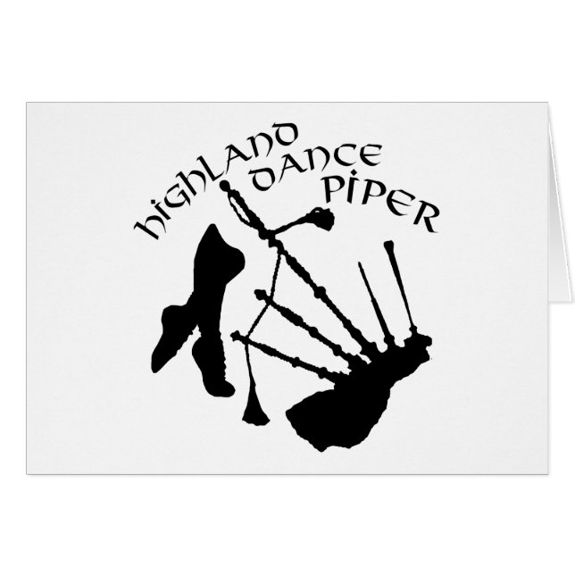 Gaitero de baile de las Highlands escocesas (Anverso (Horizontal))