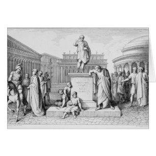 Gaius Gracchus que llora antes de su padre