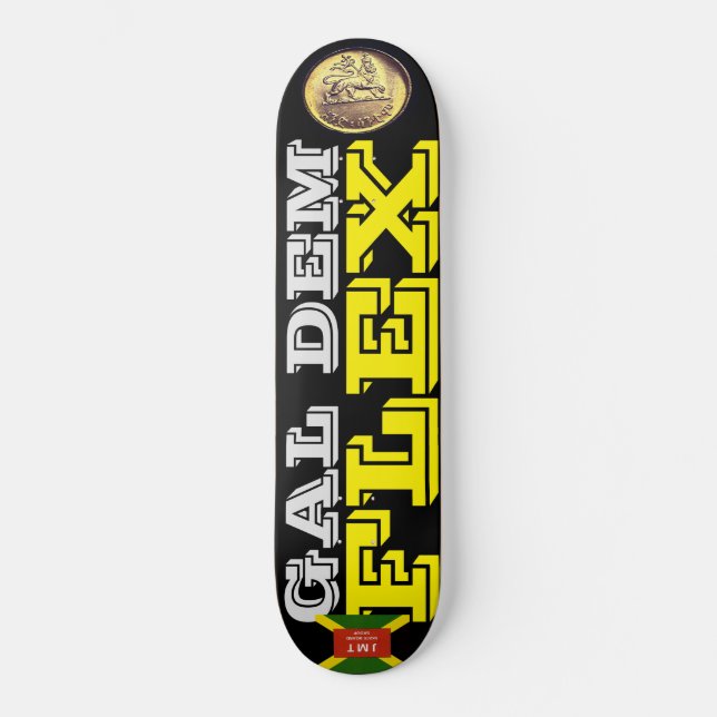 GAL DEM FLEX Skateboard (Anverso)
