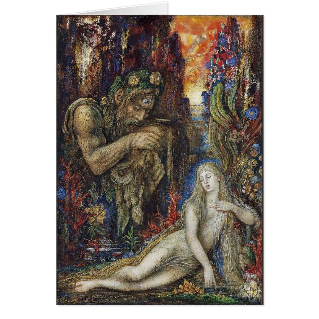 Galatea Gustave Moreau Watercolor (Frente)