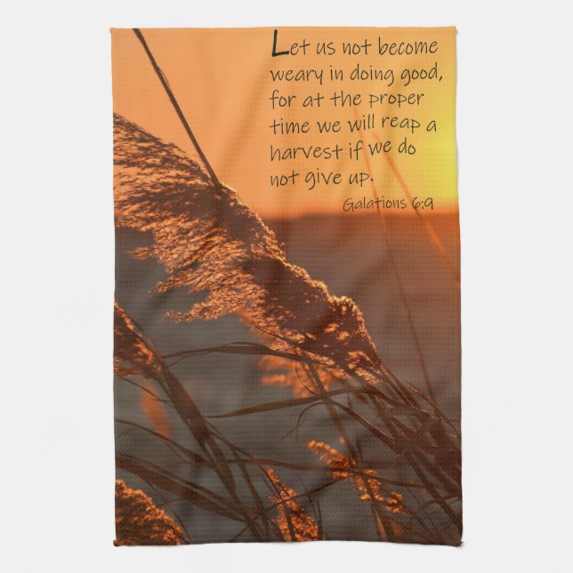Galatians Sunset Kitchen Toalla (Vertical)