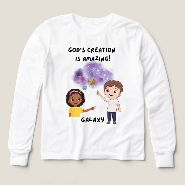 Galaxia creativa de Dios (Diseño frontal)