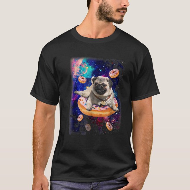 Galaxia de camiseta de Donuts en la bomba espacial (Anverso)