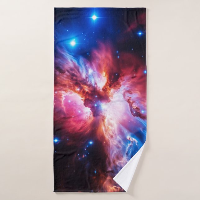 Galaxia de Nebulosa Colorida Espacio Estrellas Uni (Toalla de baño)