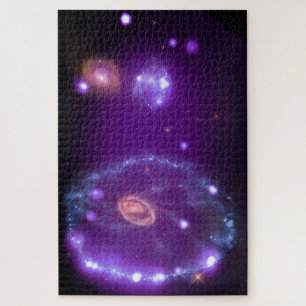 galaxia de volante de carro Rompecabezas