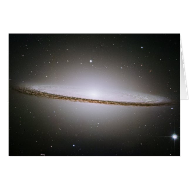 Galaxia del sombrero (telescopio de Hubble) (Anverso (Horizontal))