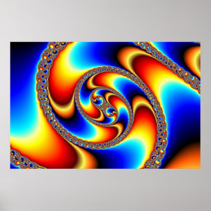 Galaxia espiral - Arte fractal