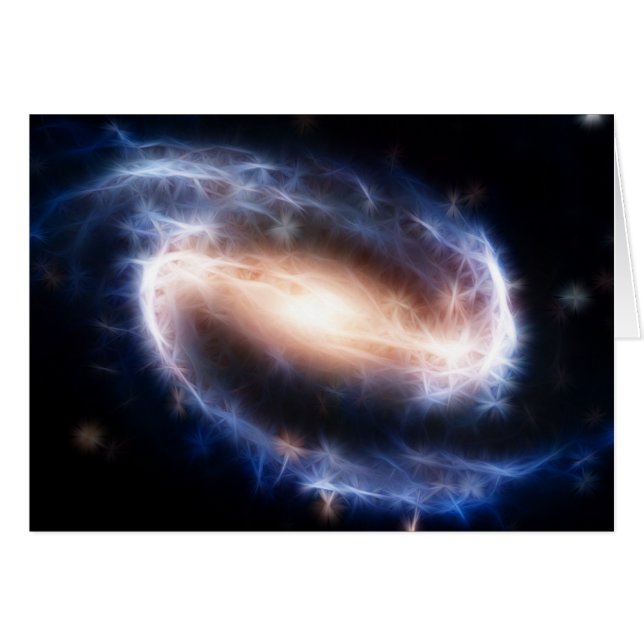 Galaxia espiral con barras (Anverso (Horizontal))