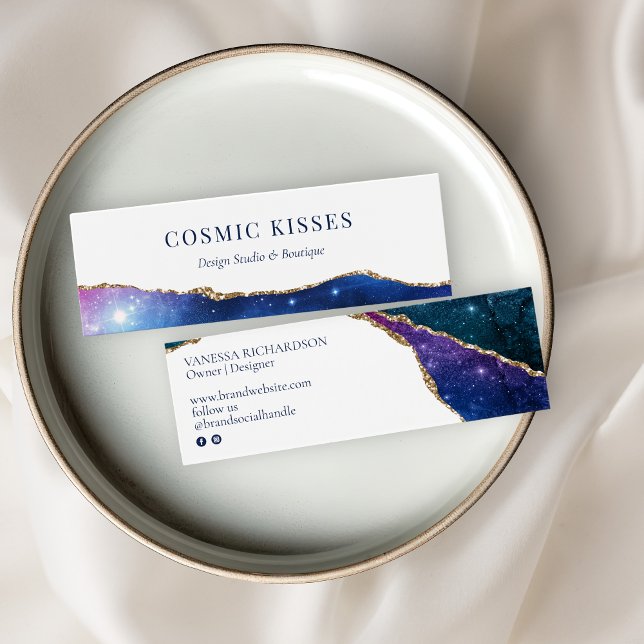 Galaxia moderna Colorful Stars Gold Logo Joyería (Subido por el creador)