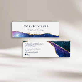 Galaxia moderna Colorful Stars Gold Logo Joyería