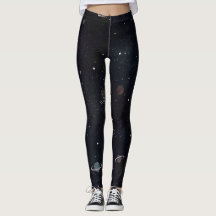 Galaxia nocturna Starry Leggings