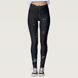 Galaxia nocturna Starry Leggings