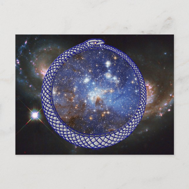 Galaxia Ouroboros - Postal (Anverso)