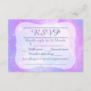 Galaxia Pastel RSVP