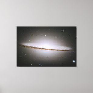 Galaxia Sombrero Lienzo Envuelt