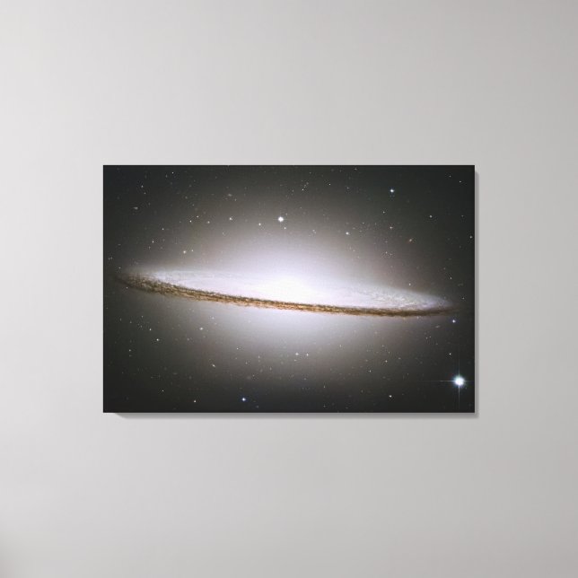 Galaxia Sombrero Lienzo Envuelt (Anverso)