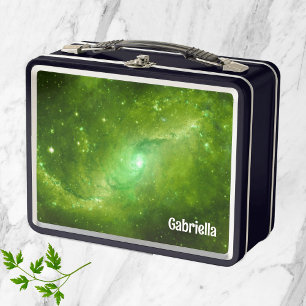 Galaxia Verde En El Espacio