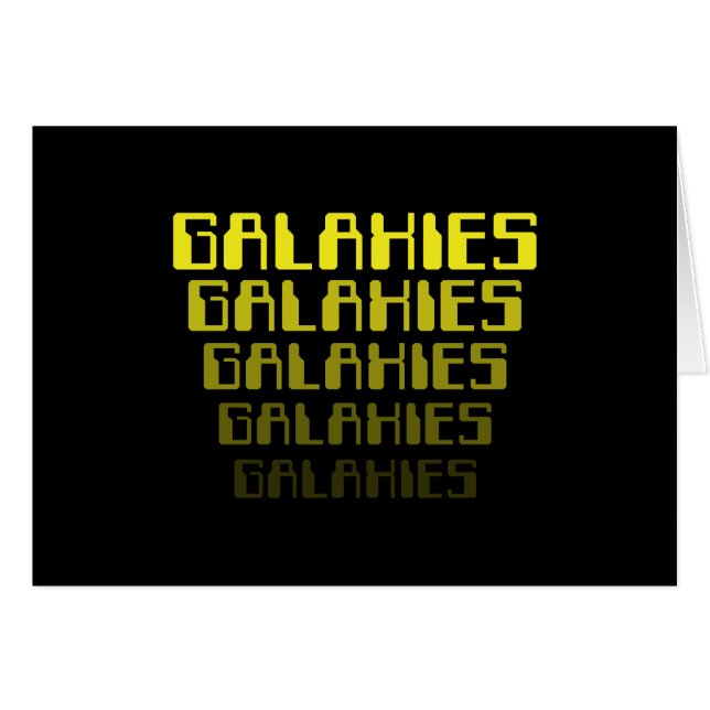 GALAXIES GALAXIES GALAXIES GALAXIES GALAXIES GALAX (Anverso (Horizontal))