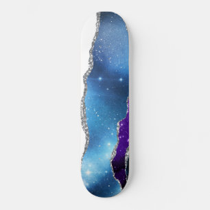 Galaxy Agate Series Design 16 Skateboard