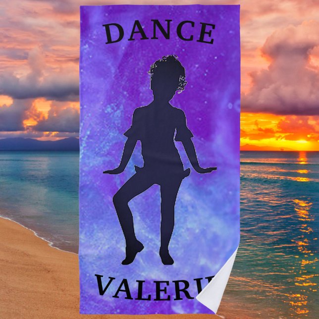 Galaxy Dance Beach Toalla (Subido por el creador)