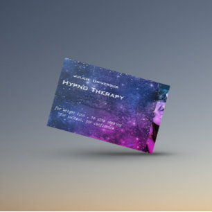 Galaxy Dream para hipnoterapeutas Tarjeta de Negoc