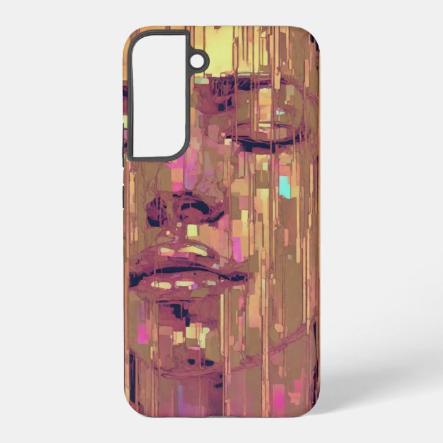 Galaxy Funda de arte abstracto para Samsung S22+ (Reverso )