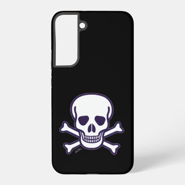 Galaxy Funda negra para teléfono Samsung S22 Plus con cal (Reverso )