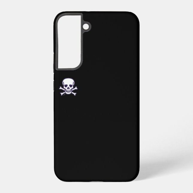 Galaxy Funda negra para teléfono Samsung S22 plus con cal (Reverso )