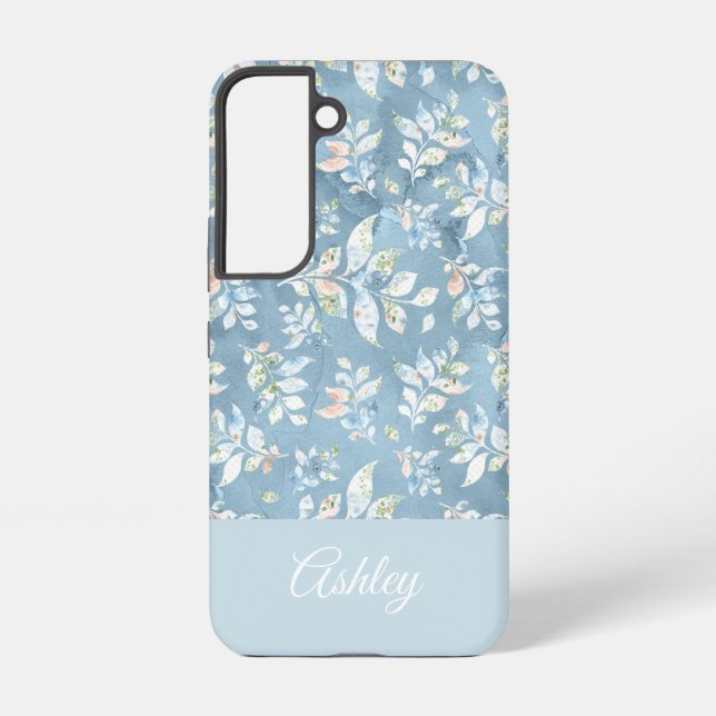 Galaxy Funda para Samsung con nombre personalizado/ Motiv (Reverso )