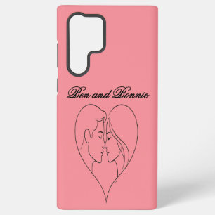 Galaxy S22 Ultra Funda para Samsung y iPhone personalizada para par