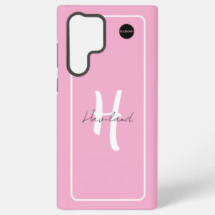 Galaxy S22 Ultra Funda para teléfono celular Samsung con nombre HAM